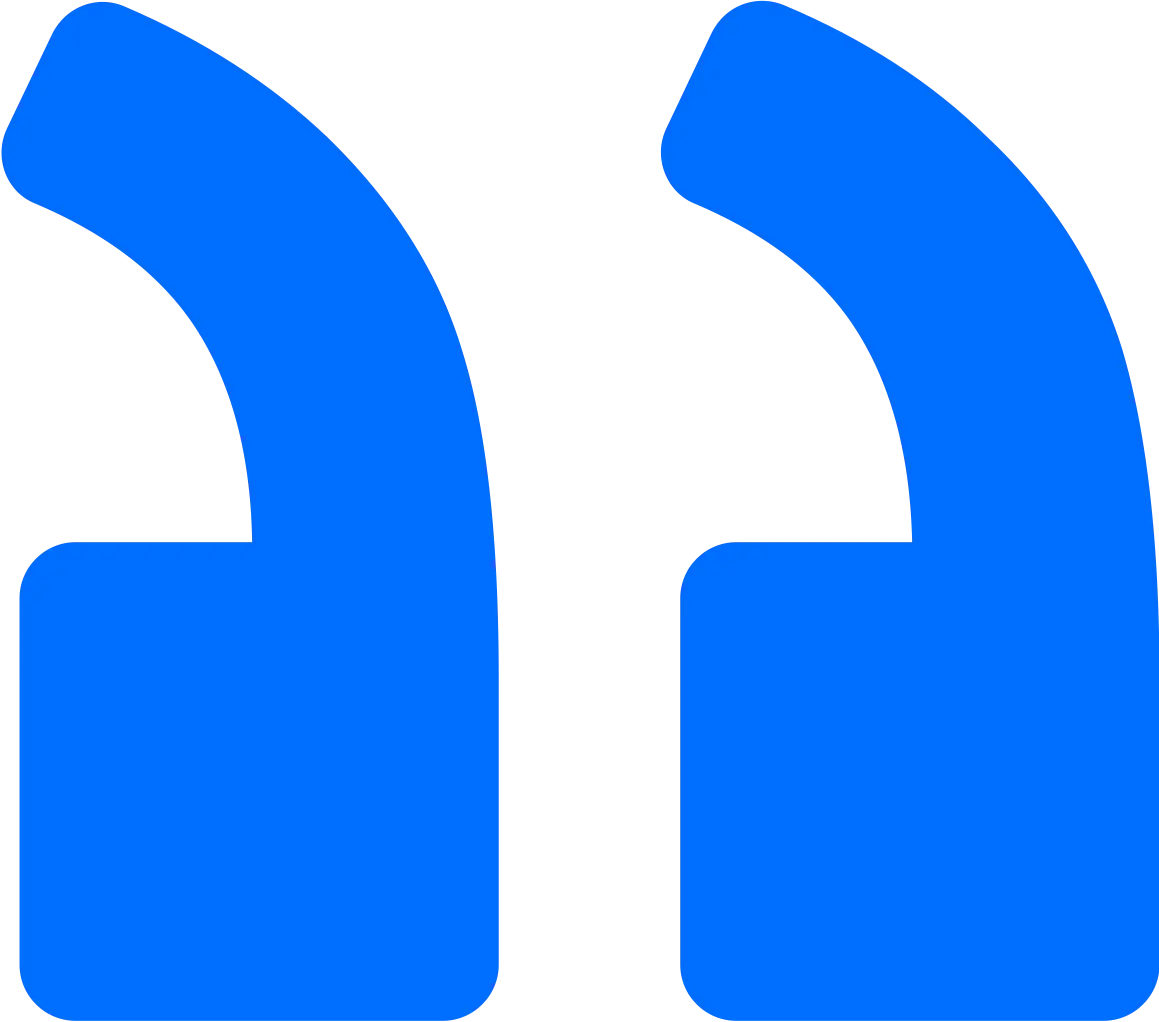 Blue Quote